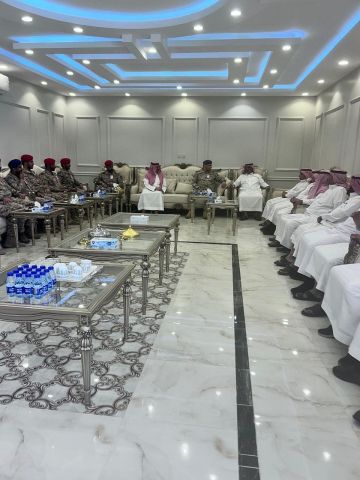 اللواء المحترش يقدم تعازيه لأسرة الجراد في وفاة والدهم