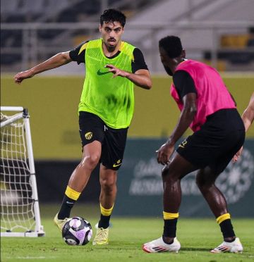 الاتحاد يعلن تعرض سعد الموسى لكسر في الكاحل