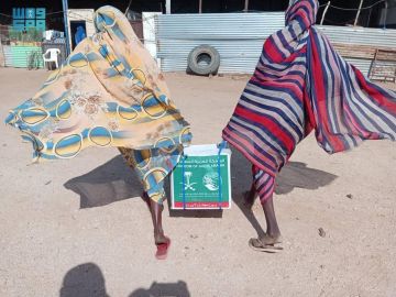 المملكة توزع (1,514) سلة غذائية بولاية شمال كردفان في السودان المملكة توزع (1,514) سلة غذائية بولاية شمال كردفان في السودان