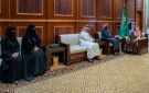نائب أمير حائل يستقبل المدير التنفيذي لجمعية إنتاج للتنمية والتمكين وصاحب مبادرة حرفتي نجاة 