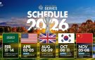 صندوق الاستثمارات العامة وجولف السعودية يعلنان عن موسم 2026 بإطلاق السلسلة العالمية الموسعة PIF Global Series 