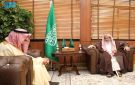 مفتي عام المملكة يستقبل الأمير عبدالعزيز بن سطام بن عبدالعزيز