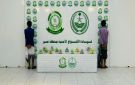 دوريات الأفواج الأمنية بمنطقة عسير تقبض على شخصين لترويجهما (7) كيلو جرامات من نبات القات المخدر