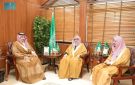 مفتي عام المملكة يستقبل رئيس الجمعية الوطنية لحقوق الإنسان