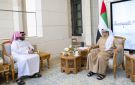 تركي آل الشيخ يلتقي الشيخ منصور بن زايد في أبوظبي