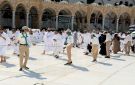 كشافة تعليم مكة يشاركون في تنظيم الحشود بالمسجد الحرام