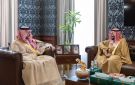 أمير منطقة الجوف يستقبل رئيس المجلس التأسيسي للقطاع الصحي الشمالي