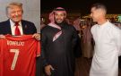 تصريح مثير.. رونالدو يتحدث عن ولي العهد السعودي وترامب
