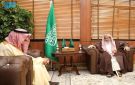 مفتي عام المملكة يستقبل الأمير عبدالعزيز بن سطام بن عبدالعزيز