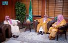 مفتي عام المملكة يستقبل وزير العدل في الرياض