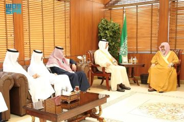 مفتي عام المملكة يستقبل الرئيس التنفيذي لهيئة الإذاعة والتلفزيون