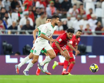 منتخب المغرب يتعادل بعشرة مع عمان ويخسر حمدالله أمام السعودية