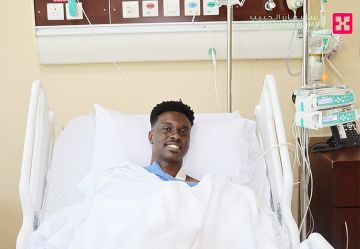 مهاجم نادي الفيحاء يخضع لعملية جراحية ناجحة بمجمع الدكتور سليمان الحبيب الطبي في العليا مهاجم نادي الفيحاء يخضع لعملية جراحية ناجحة بمجمع الدكتور سليمان الحبيب الطبي في العليا