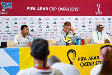 رينارد: جاهزون لمواجهة فلسطين ونسعى لبلوغ نصف نهائي كأس العرب رينارد: جاهزون لمواجهة فلسطين ونسعى لبلوغ نصف نهائي كأس العرب