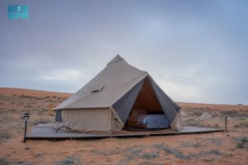 مخيم لينة.. تجربة شتوية متكاملة ضمن موسم شتاء درب زبيدة