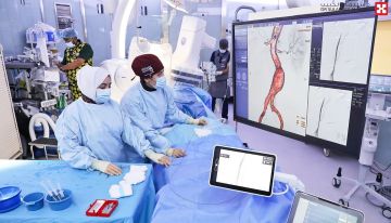 مستشفى الدكتور سليمان الحبيب بالتخصصي ينقذ حياة مسن عانى من تضخم حاد بالشريان الأورطي كاد أن ينفجر مستشفى الدكتور سليمان الحبيب بالتخصصي ينقذ حياة مسن عانى من تضخم حاد بالشريان الأورطي كاد أن ينفجر