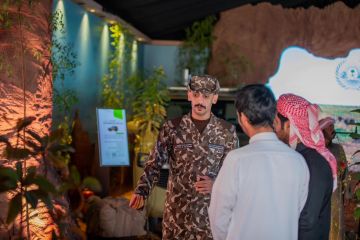 جناح القوات الخاصة للأمن البيئي في الصياهد.. تجربة تفاعلية تحاكي الطبيعة وتعزز الوعي البيئي جناح القوات الخاصة للأمن البيئي في الصياهد.. تجربة تفاعلية تحاكي الطبيعة وتعزز الوعي البيئي