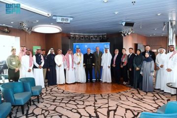 كروز السعودية تحتفي بالزيارة الأولى لـسيليستيال ديسكفري وتؤكد جاهزية منظومة السياحة البحرية في المملكة كروز السعودية تحتفي بالزيارة الأولى لـسيليستيال ديسكفري وتؤكد جاهزية منظومة السياحة البحرية في المملكة