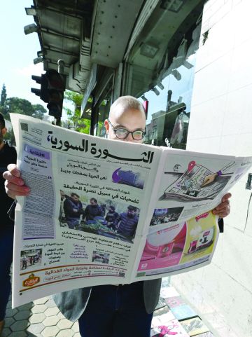 السلطات السورية تصدر الصحيفة الورقية الأولى منذ إطاحة الأسد