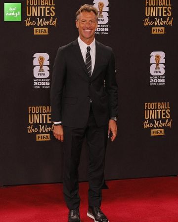 رينارد يصل إلى واشنطن لتمثيل الأخضر في قرعة مونديال 2026