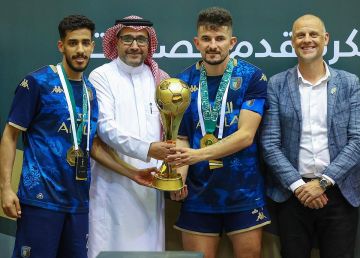 تتويج العلا بكأس الاتحاد السعودي لكرة قدم الصالات