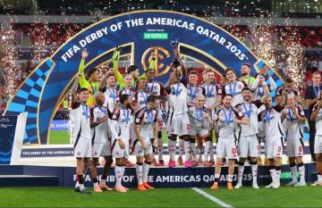 فلامنغو البرازيلي يتوج بلقب ديربي الأمريكتين FIFA قطر 2025 في الدوحة فلامنغو البرازيلي يتوج بلقب ديربي الأمريكتين FIFA قطر 2025 في الدوحة