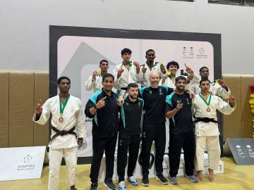 14 ميدالية تتوّج القادسية بصدارة بطولة الجودو التأهيلية للمنتخبات