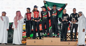 للعام الخامس على التوالي.. يزيد الراجحي يتوج ببطولة السعودية تويوتا للراليات الصحراوية