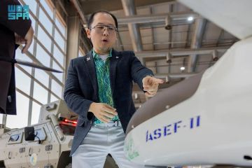 الأمن البيئي يستعرض طائرة عاصف 2 بتقنيات الذكاء الاصطناعي في معرض صنع في السعودية