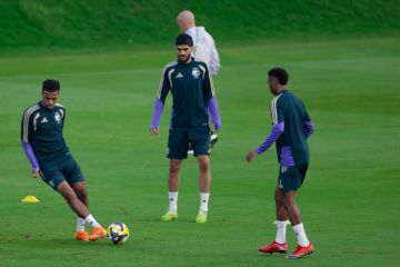 الأخضر يختتم استعداده لمواجهة الإمارات في ختام مشاركته بكأس العرب