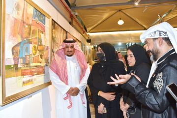 معرض بصمة إبداع يجمع مدارس الفن