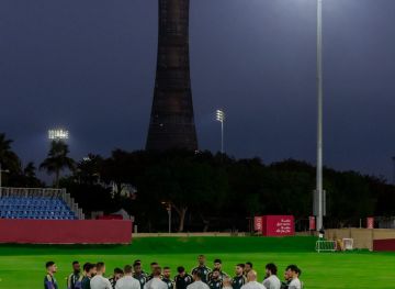 الأخضر يختتم استعداده لمواجهة الأردن في نصف نهائي كأس العرب