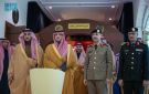 الأمير عبدالعزيز بن سعود يضع حجر الأساس لمركز العمليات الأمنية الموحدة 911 بالجوف