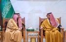 الأمير عبدالعزيز بن سعود يلتقي أمير منطقة الجوف ويطلع على مبادرات المنطقة التنموية