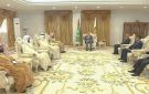 الرئيس الموريتاني يستقبل إمام الحرم النبوي الشريف الدكتور الحذيفي