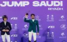  المبطي يخطف لقب شوط كأس العالم في قفز السعودية 
