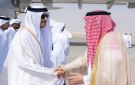رئيس مجلس الوزراء وزير خارجية دولة قطر يصل إلى الرياض - sa