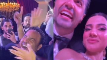 أجر عاصي الحلاني يصل إلى 562 ألف ريال في حفل زفاف نارين بيوتي.. فيديو أجر عاصي الحلاني يصل إلى 562 ألف ريال في حفل زفاف نارين بيوتي.. فيديو