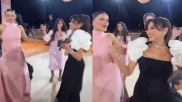 رقص المشاهير شمس واسو ولانا ونهى نبيل في زفاف نارين بيوتي.. فيديو رقص المشاهير شمس واسو ولانا ونهى نبيل في زفاف نارين بيوتي.. فيديو