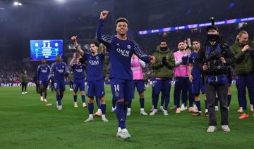 باريس سان جيرمان يتأهل لقبل نهائي دوري أبطال أوروبا