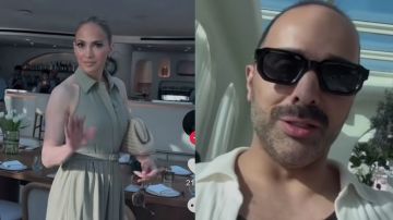 لقاء غير متوقع بين حمد قلم وجنيفر لوبيز في جدة .. فيديو لقاء غير متوقع بين حمد قلم وجنيفر لوبيز في جدة .. فيديو