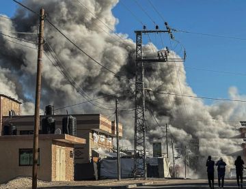 استشهاد فلسطيني في قصف على مستشفى الكويت جنوب قطاع غزة