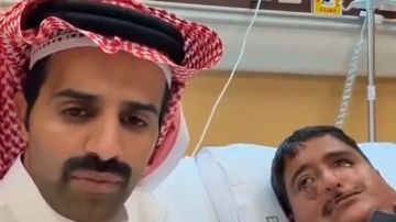 سعود القحطاني يزور العميري ويوجه رسالة للمخلفين بالوعود: خافوا ربكم.. فيديو