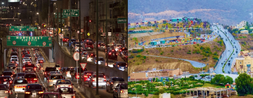 من مكسيكو سيتي إلى الباحة: عالمان متضادان في الازدحام المروري