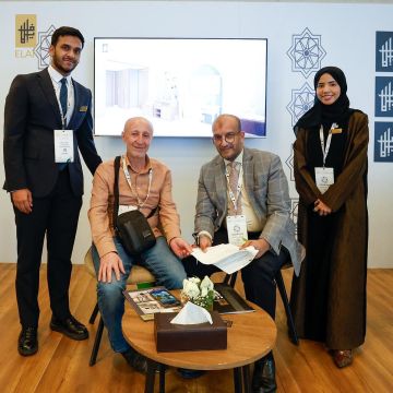 مجموعة فنادق ايلاف في مكة والمدينة تشارك في معرض منتدى العمرة والزيارة