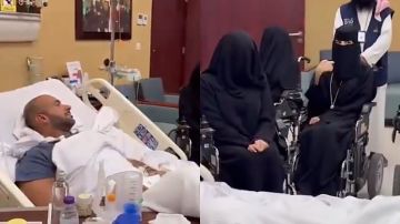 بكاء يزيد الراجحي بعد زيارة عائلة تكفل بها سابقا للاطمئنان عليه.. فيديو