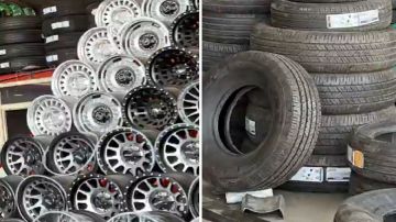 التجارة تنفذ حملات تفتيشية على منافذ بيع الإطارات بحائل.. فيديو التجارة تنفذ حملات تفتيشية على منافذ بيع الإطارات بحائل.. فيديو