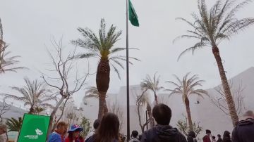 رفع علم المملكة إيذانا بافتتاح الجناح السعودي في إكسبو 2025 أوساكا .. فيديو