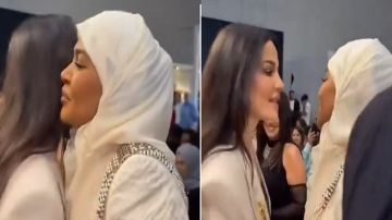 وعد برفقة نادين نجيم في أول ظهور لها بعد الحجاب .. فيديو وعد برفقة نادين نجيم في أول ظهور لها بعد الحجاب .. فيديو