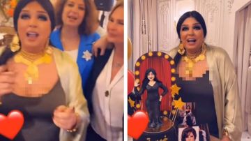 فيفي عبده تحتفل بعيد ميلادها برقصة مثيرة تشعل الأجواء.. فيديو فيفي عبده تحتفل بعيد ميلادها برقصة مثيرة تشعل الأجواء.. فيديو